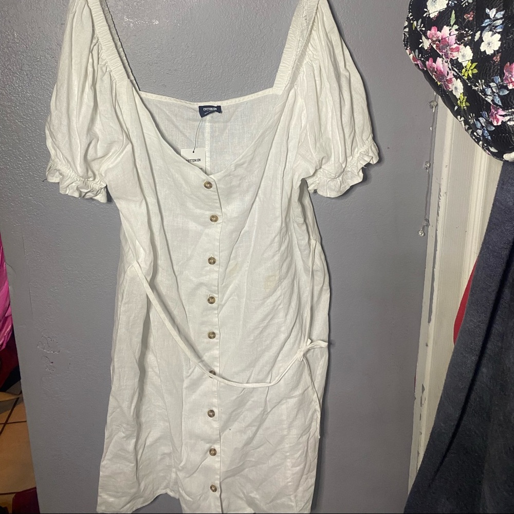 White dress
